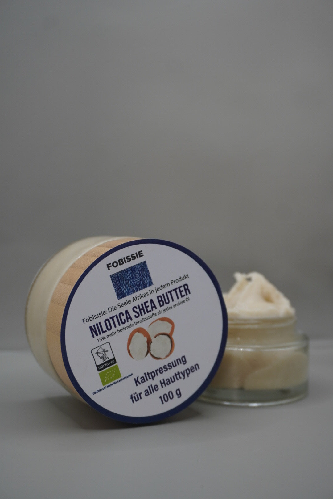 Bio Nilotica Shea Butter mit Bio-Zitronenöl – 100 % Naturpflege, erfrischend zitronig
