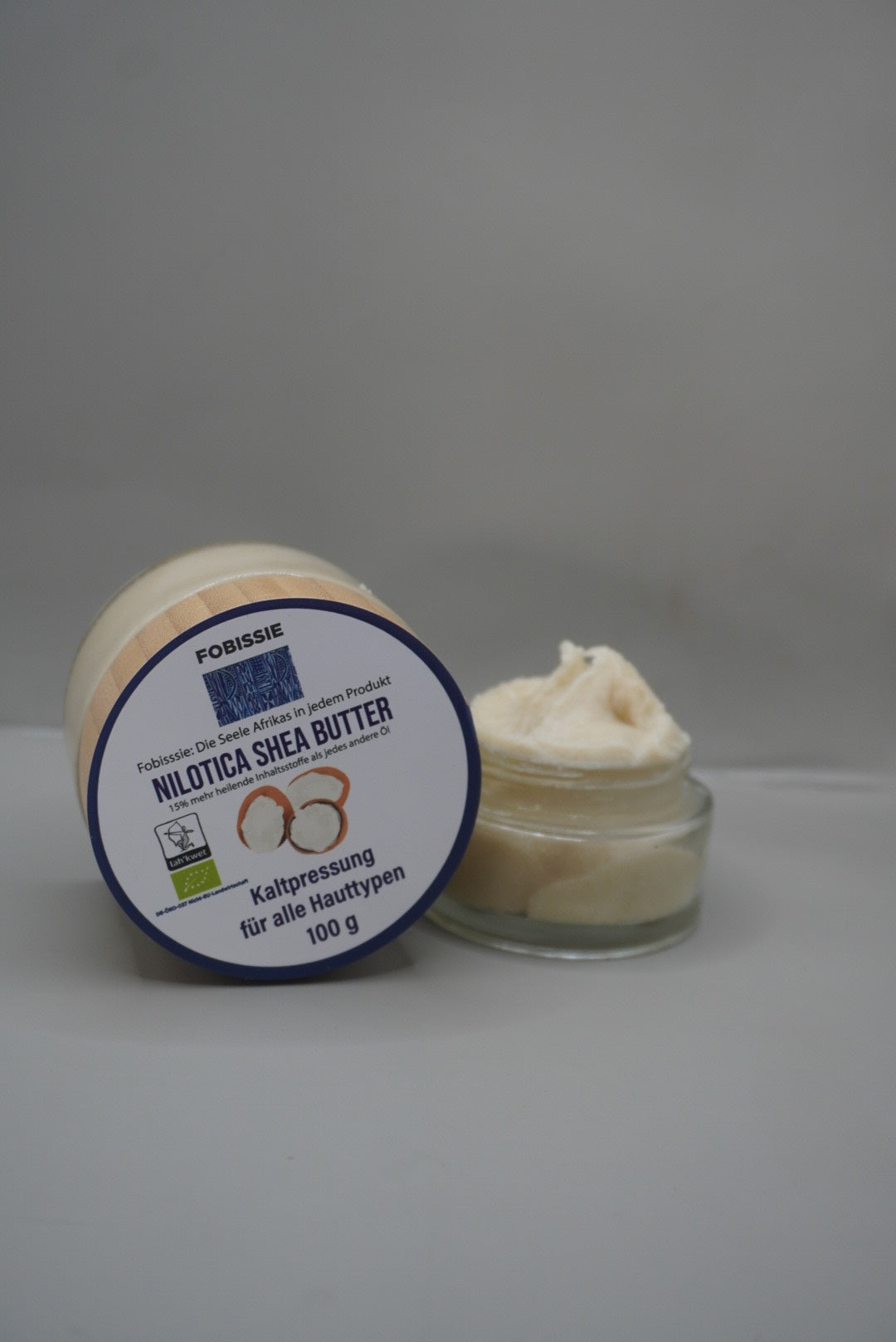 Bio Nilotica Shea Butter mit Bio-Zitronenöl – 100 % Naturpflege, erfrischend zitronig