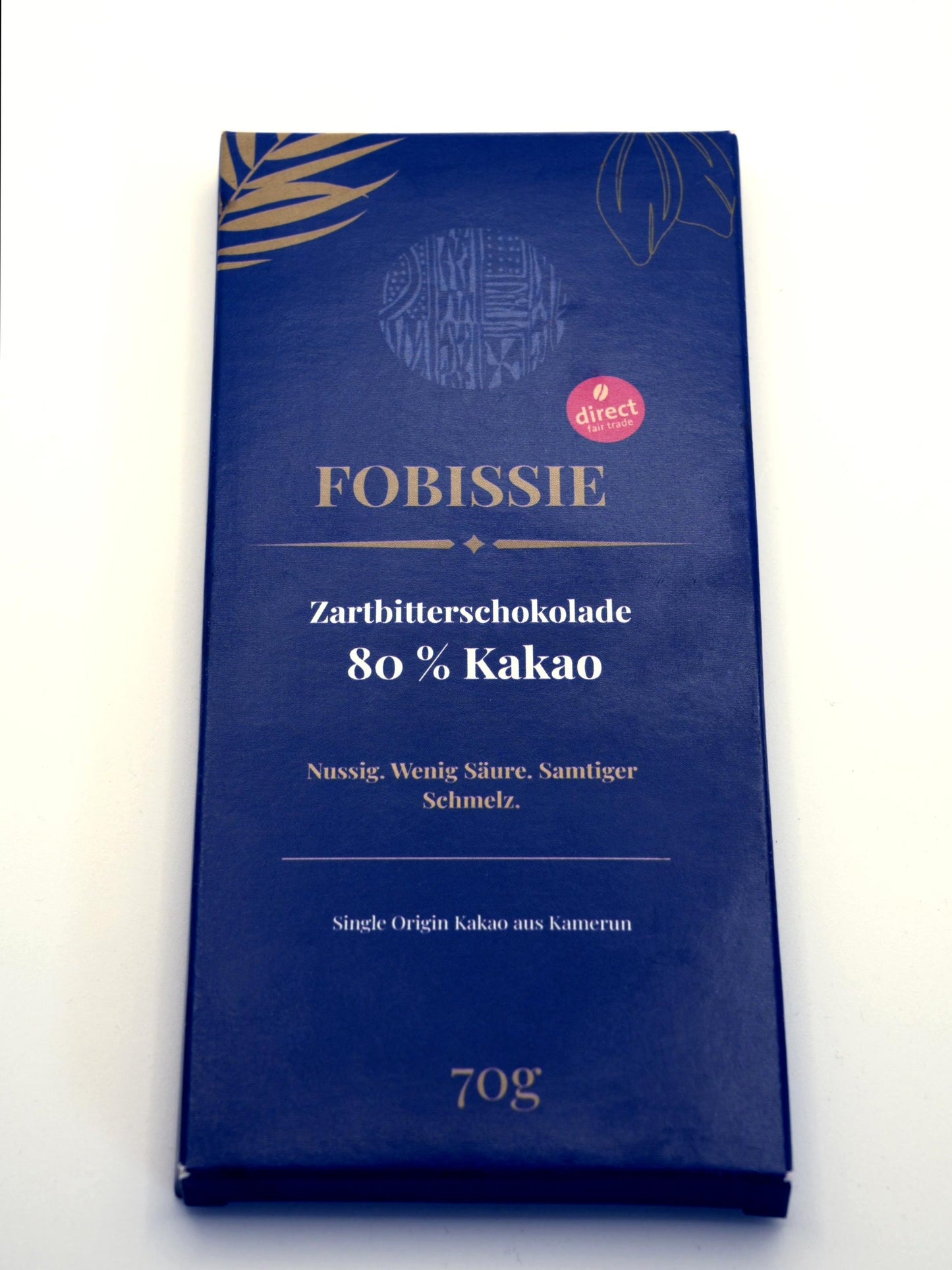Fobissie Zartbitterschokolade 80% Kakao