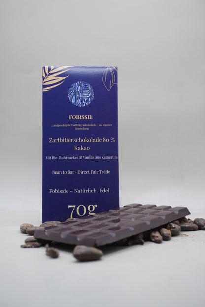 Fobissie Zartbitterschokolade 80% Kakao