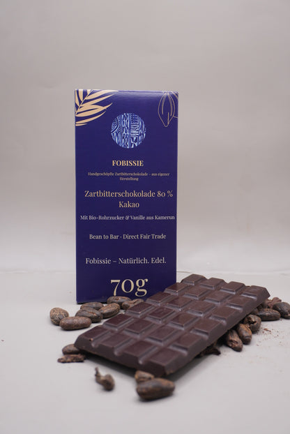 Fobissie Zartbitterschokolade 80% Kakao