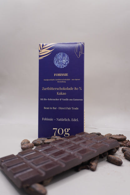 Fobissie Zartbitterschokolade 80% Kakao