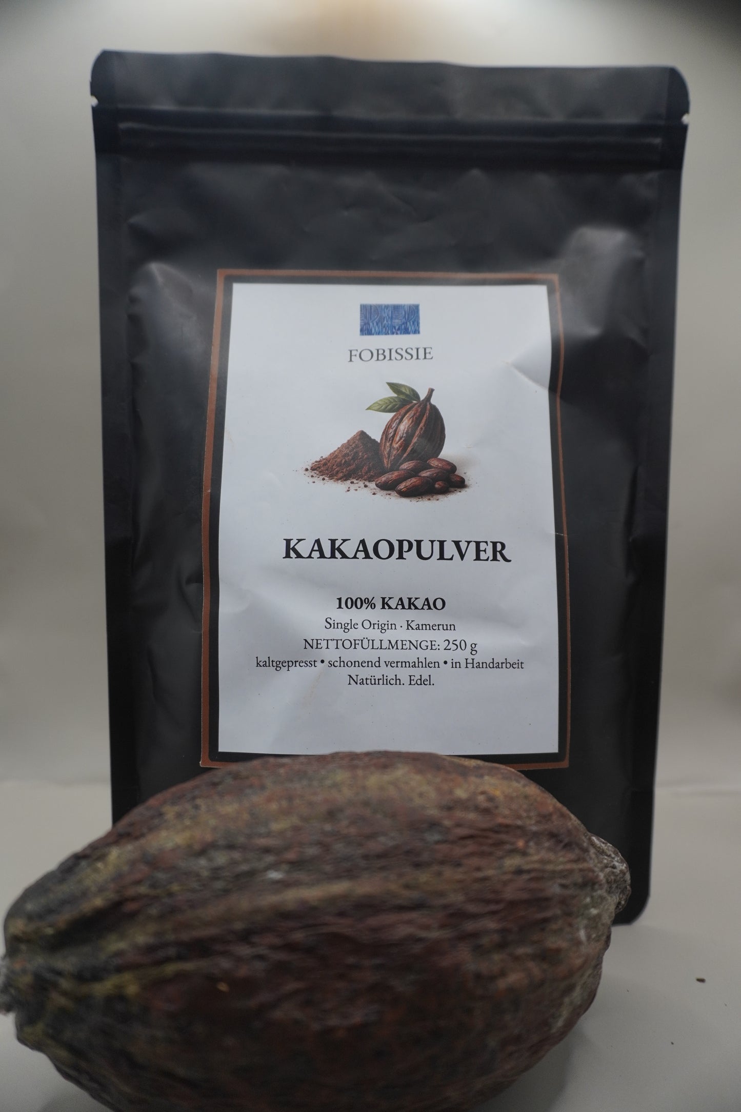 Fobissie Pure Cacao – 100% Kakao aus dem Hochland Westkameruns