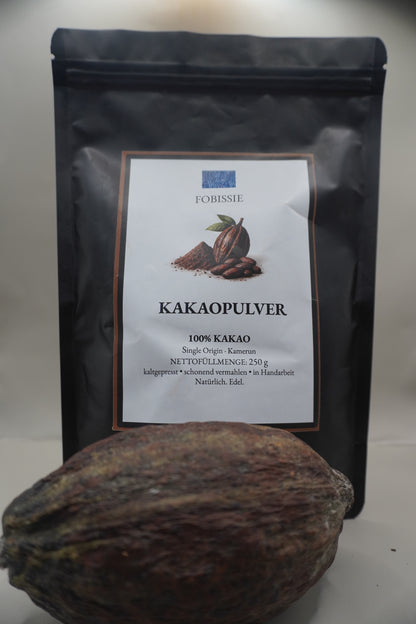 Fobissie Pure Cacao – 100% Kakao aus dem Hochland Westkameruns