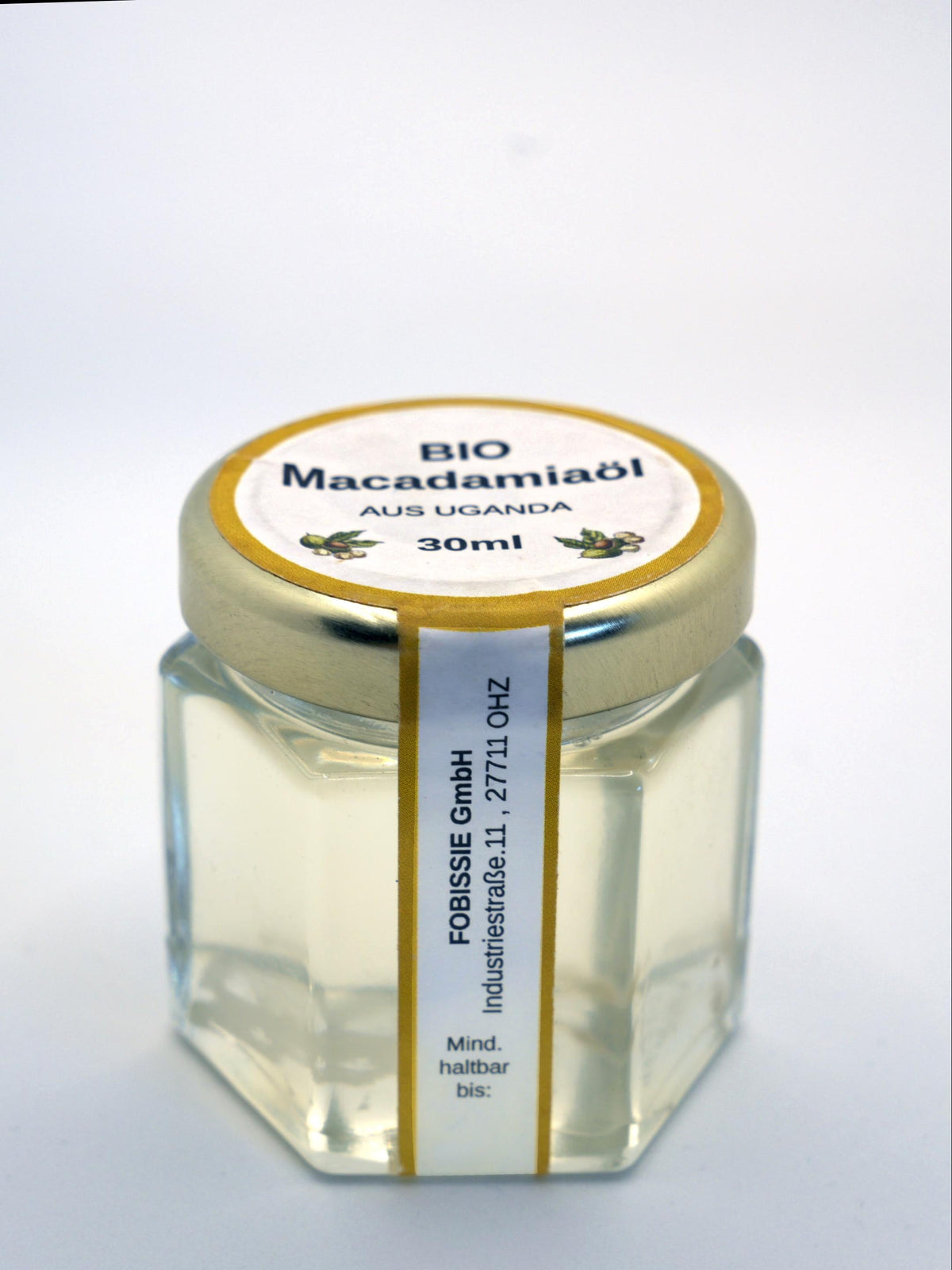 Bio Macadamia Oil (échantillon de 30 ml)