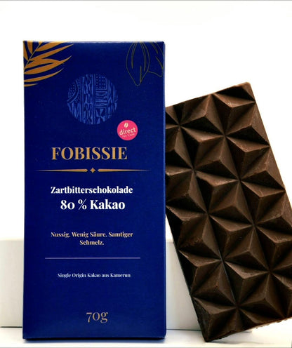 Fobissie Zartbitterschokolade 80% Kakao